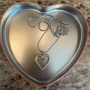 Brighton Two-Tone Heart Necklace